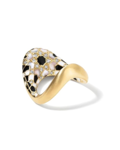 Diamond jewelry on a white background