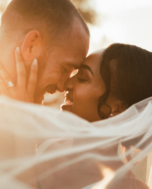 wedding love sun happy peace care bride marriage wife groom veil smiles husband interracial couple wedding day loving sunet interracial marriage human fashion